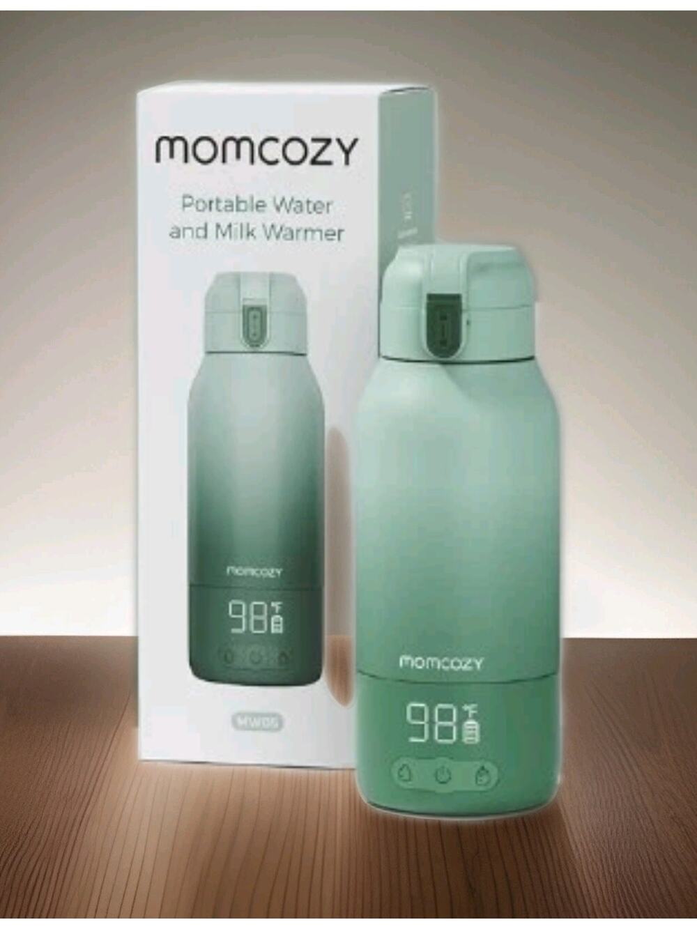 Momcozy Portable Milk Warmer, Travel Dual Heating Modes Breast Milk Water SEALED